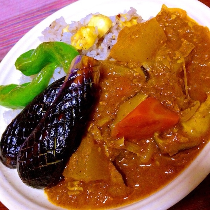 冬瓜と豚ばら肉のさらっとトロントロン和風カレー